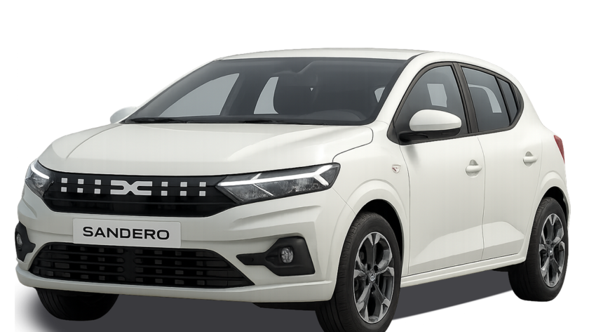 Location voiture El Jadida - Dacia Sandero blanc SADAK CAR